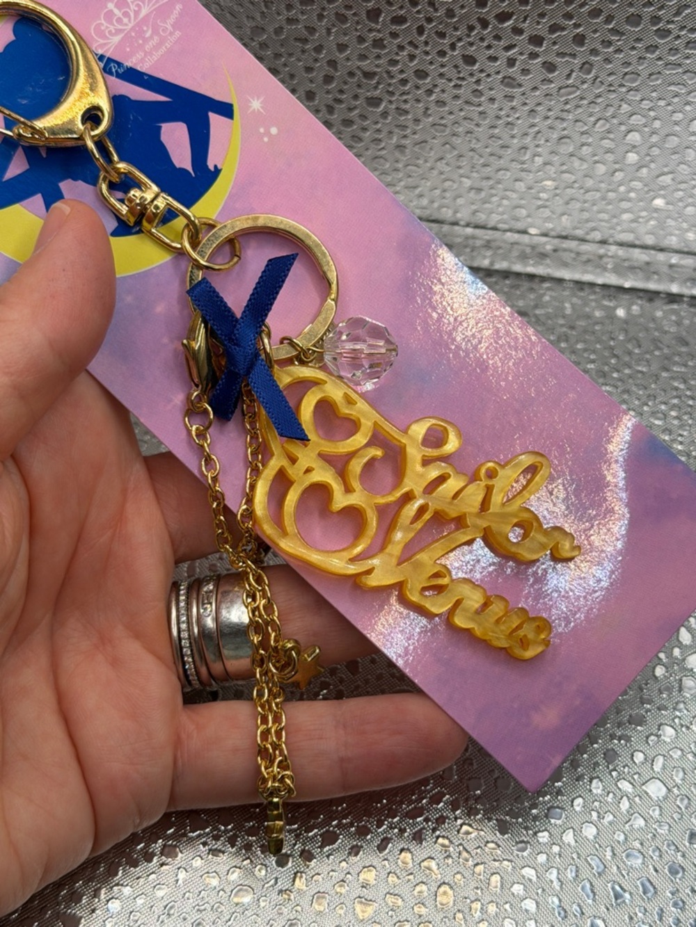 2018 Sailor Venus Sailor Moon Princess One Spoon Acrylic Keychain/Bag Charm